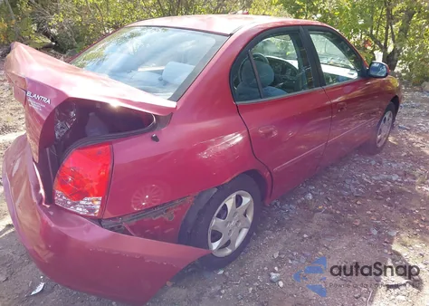 2005 Hyundai Elantra Gls/Gt из США, поврежденный, VIN KMHDN46D55U076149